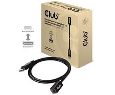 Club 3D Club3D Kabelis Mini DisplayPort 1.4 na DisplayPort 8K@60Hz DSC 1.2 HBR3 HDR dvikryptis (F-M)