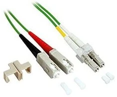 EFB Elektronik O0323.2OM5 InfiniBand / šviesolaidinis kabelis 2 m 2x SC 2x LC Žalias