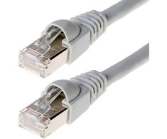 Telegärtner patch cable SFTP CAT 6A pilka 15,0m