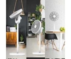 Ventiliatorius Cecotec EnergySilence 2600 Sunflower Portable Baterija-powered fan | Stand Fan | 22 W | Diameter 33 cm | Greičių skaičius 12 | Oscillation | Remote control