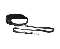 TRIXIE Juosmens diržas su pavadėliu, paminkštintas neoprenu, diržas 70-130 cm-9 cm