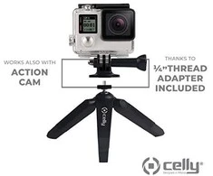 CELLY NANO TRIPOD Juodas