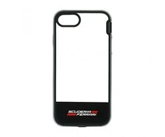 Ferrari Harddėklas FEHCP7BISBK Apple iPhone 7/8/SE 2020 / SE 2022 skaidrus juodos spalvos