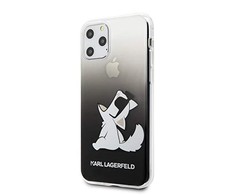 Dėklas Karl Lagerfeld Choupette Fun iPhone 11 Pro Max Case - Juodas