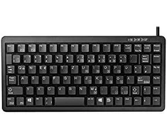 Klaviatūra CHERRY G84-4100 kompaktiški ML jungikliai, DE-išdėstymas, juodas