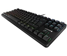 Klaviatūra CHERRY G80-3000N RGB TKL MX tylūs raudoni jungikliai, EU-išdėstymas, juodas