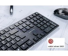 Klaviatūra Cherry KW X ULTRA LOW PROFILE/CORDLESS PE US-ENGLISH / INTERNA