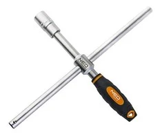 Ratų raktas NEO, 17 x 19 mm, 1/2", su gumuota rankena