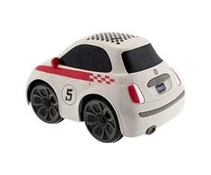 Chicco Fiat 500 Sports RC su baltuoju pilotu (07275)