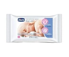 CHICCO servetėlės krūtinės higienai, 72 vnt, 0+.