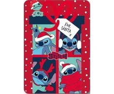 Disney Stitch Christmas polar blanket