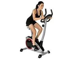 CHRISTOPEIT Home Bike AL 1, Farbe sidabrinis / juodas / red