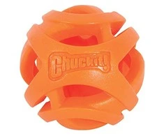„Chuckit“ – kvėpuoja dešiniuoju patraukimo kamuoliuku, didelis 7,5 cm – (CHUC31933)