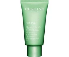 Clarins SOS Pure balansuojanti kaukė (balansuojanti molio SOS kaukė) 75 ml