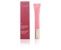 Clarins Lūpų blizgis Instant Light (Natural Lip Perfector), 12 ml, 07 Toffee Rožinė Shimmer