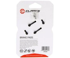 Clarks CLARK 'S CPS240 SHOSS (Shimano, Campagnolo, Sausas ir drėgnas sąlygos, Baltas estetinis būstas) 55 mm juodas-raudonas-pilkas + 2x papildomi įdėklai