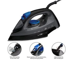 Lygintuvas - Clatronic DB 3703 1800 W Nerūdijančio Plieno Juodas, Pilkas