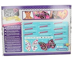 CLEMENTONI CRAZY CHIC drugelių grožio rinkinys 4 viename (FI), 78236