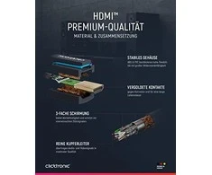 CLICKTRONIC Kabelis HDMI 1.4 Full HD 20m
