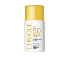 Clinique Sun Mineral Sunscreen Fluid For Face SPF 50 veido apsauga nuo saulės, 30 ml