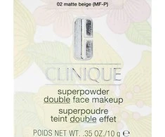 Clinique Superpowder Double Face Powder kompaktinė pudra, atspalvis: 02 Matte rusvai gelsvas, 10 g