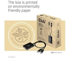 Club 3D Club3D adapteris aktyvus DisplayPort prie Dual Link DVI-D, USB maitinimo šaltinis, 60 cm, HDCP išjungtas, skirtas Apple Cinema ekranams