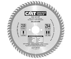Diskas pjovimo 210x2,8x30 Z=64 15° HM, CMT