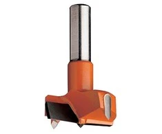 Grąžtas lankstų skylėms gręžti TCT D=15X57,5 S=10X26 LH, CMT