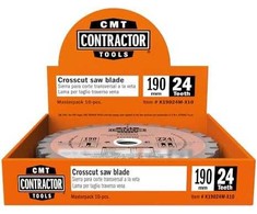 Pjovimo diskas medienai CMT Contractor; 216x2,4x30; Z48; -5°