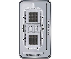 COBI 2982 BLOKŲ GERMAN TANK STURMPANZERWAGEN