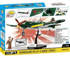 Klocki istorinė kolekcija wwii kawasaki ki-61-i hien (tony) 324k