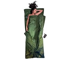 Cocoon TravelSheet Silk Sleeping Bag Liner, Sunset Geltona