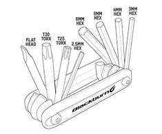 Blackburn Tinklelis ranka wrench8 8 sidabro funkcija (BBN- 7068159)