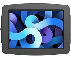 Laikiklis Compulocks Compulocks iPad Air 10,9" Space Enclosure Wall Mount - tvirtinimo komponentas (korpusas) - planšetiniam kompiuteriui - Juodas - ekrano dydis: 27,7 cm (10,9") - stovo tvirtinimas - Apple 10,9 colių iPad Air (4 karta, 5 karta)