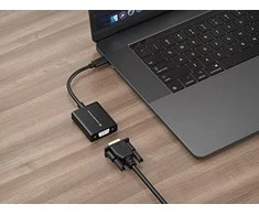 USB adapteris Conceptronic USB-C - VGA Juodas (ABBY05B)