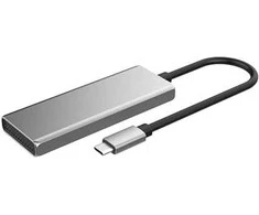Adapteris AV Conceptronic CONCEPTRONIC dokas USB-C->2xUSB-C,2xUSB-A,100WPD o.N.0.25m gr