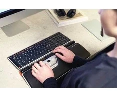 Pelė Contour RollerMouse Raudonas Plus wireless Bluetooth USB-C sidabrinis retail