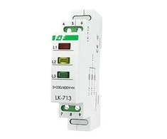 F&amp;F Modulinė lempa 3x230V + N geltona raudona žalia LK- 713K