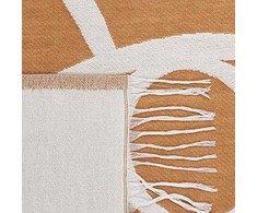 Beliani Antklodė 130 x 170 cm oranžinė PALHI! Lumarko!