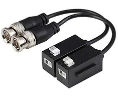 Dahua BNC-UTP adapteris HDCVI/AHD/TVI/CVBS 8MP 4K kamerom, pasyvinis. komplekte 2 VNT su laidu
