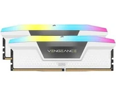 RAM CORSAIR VENGEANCE RGB 32GB 2x16GB DDR5 6000MT/s CL36-44-44-96 1.40V Intel XMP &amp; AMD EXPO Baltas