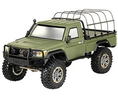 Amewi Amewi AMXRock RCX10PS šliaužiojimo pikapas, karinis, žalias, 1:10, RTR, gra