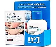 "Isdin Nutratopic" veido kremas 50 ml, 2 dalių rinkinys