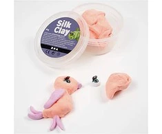 Silk Clay Šilko molis – pagrindinės spalvos (10 x 40 g) (79143)