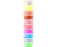 Silk Clay Šilko molis – pagrindinės spalvos (10 x 40 g) (79146)