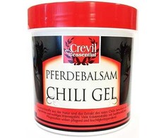 CREVIL Essential šildantis gelis kūnui su čili, 250 ml