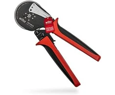 Replės kabelių jungčių užspaudimui WIHA (210 mm)