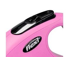 „Flexi“ – nauja „Classic S 5M Leash Tape Rožinė Max“ 15Kg – (600,7766)