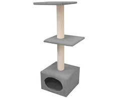 Croci Spa MUNIC pilka draskyklė katėms 35x35x103cm
