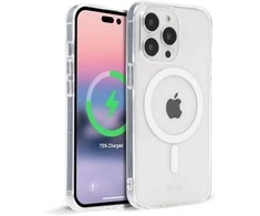 Crong Clear MAG Cover magnetinis dėklas, skirtas iPhone 14 Pro Max (skaidrus)